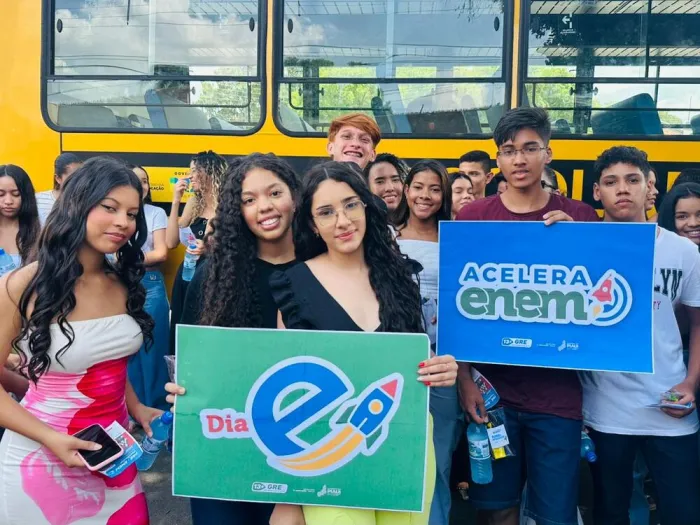 Seduc reforça apoio aos estudantes da rede estadual no segundo dia de provas do Enem neste domingo (16)