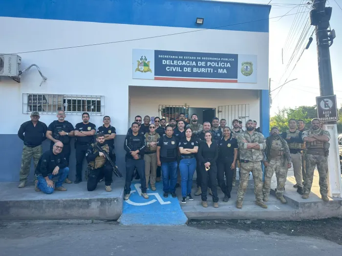 Em operação em Buriti, Polícia Civil prende suspeitos de homicídios e apreende armas de grosso calibre, drogas e dinheiro