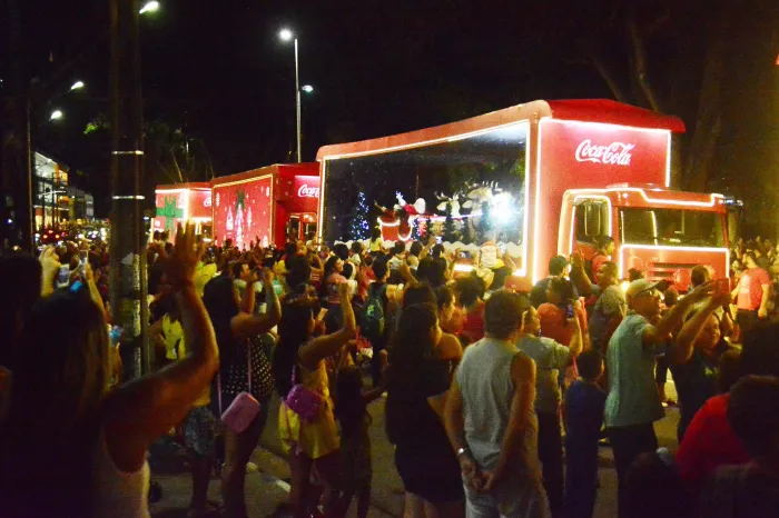 Caravana Iluminada com Papai e Mamãe Noel passará por João Pessoa no dia 22 de novembro