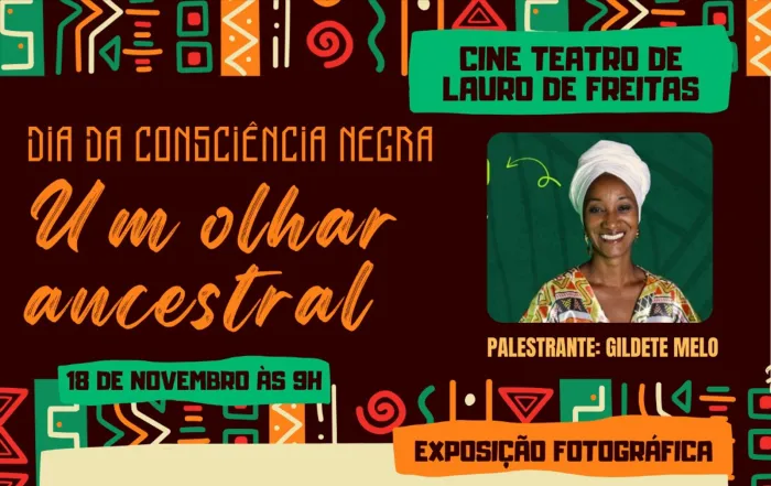 Estudantes da rede municipal promovem exposição fotográfica sobre Consciência Negra no Cine Teatro