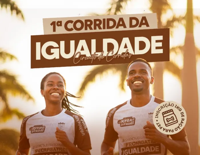 1ª Corrida da Igualdade em Lauro de Freitas celebra mês da consciência negra