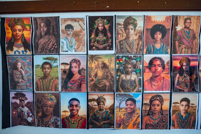 Alunos protagonizam mostra de fotografia sobre Consciência Negra e ancestralidade