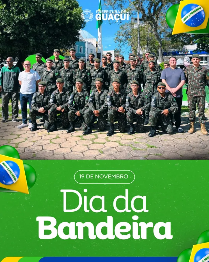 DIA DA BANDEIRA EM GUAÇUÍ