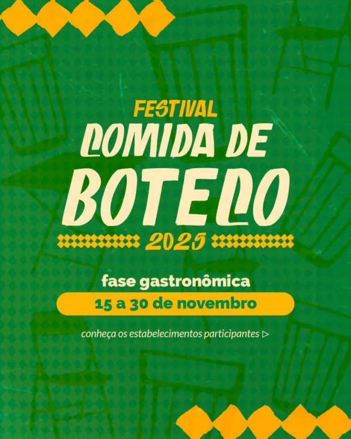Comida de Boteco 2025 agita gastronomia de Araçatuba; encerramento será com Demônios da Garoa