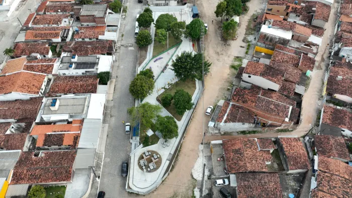 Obras em praças nos Funcionários e no Cuiá estão em fase final com previsão de entrega para ainda este ano