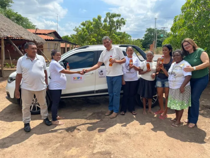 Sasc entrega veículos e equipamentos ao Instituto Babaçu em Palmeirais