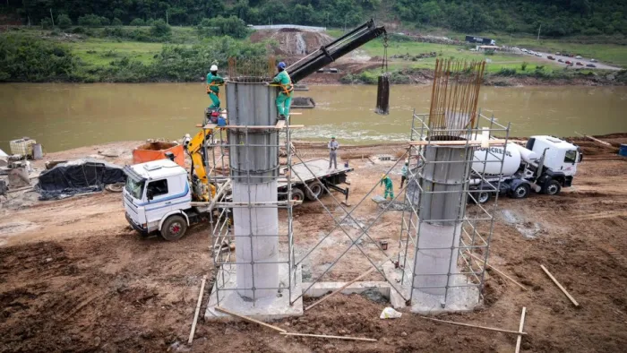 Estrutura será um metro mais alta do que a anterior, 25 metros mais extensa e 2,60 metros mais larga -Foto: Fabrício Santos/Ascom Selt