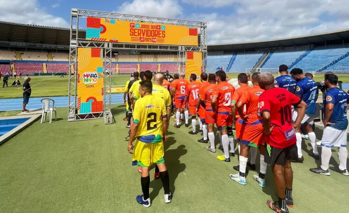 Futebol Society no Castelão marca abertura histórica dos Jogos dos Servidores 2025