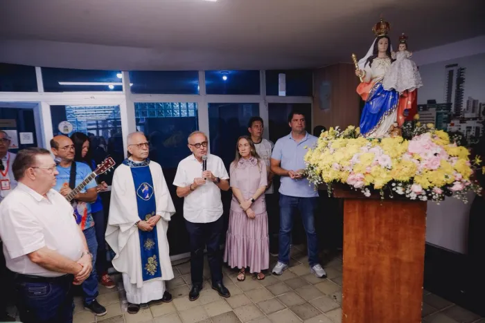 Cícero Lucena destaca simbolismo da visita da imagem de Nossa Senhora da Penha e prepara cidade para grande romaria