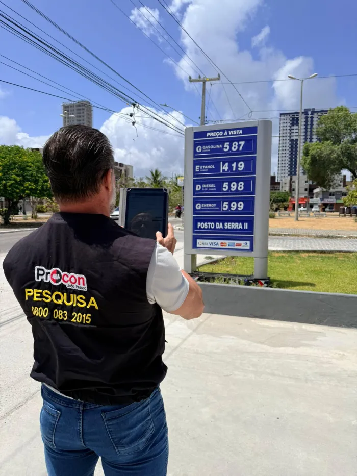 Pesquisa do Procon-JP constata que gasolina mantém o menor preço da semana passada e o álcool reduziu valor