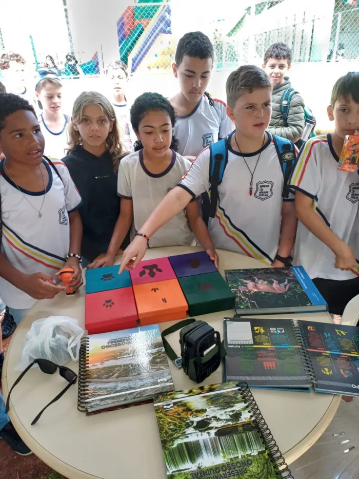 Parque Estadual Forno Grande participa da 3ª Feira de Empreendedorismo da Escola Municipal Forno Grande
