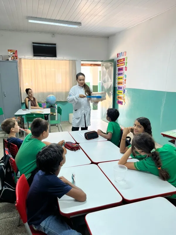Coordenadoria de Saúde Bucal intensifica ações educativas em escola e comunidade de Brasilândia