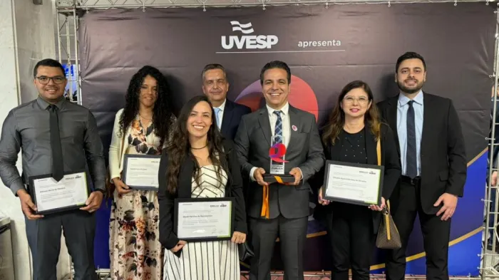 Servidores de Araçatuba foram receber Prêmio Efetividade Pública da União dos Vereadores de São Paulo