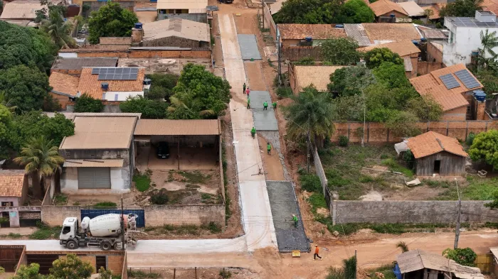 Ação Marabá: Pavimentação em concreto avança nas ruas do bairro Araguaia