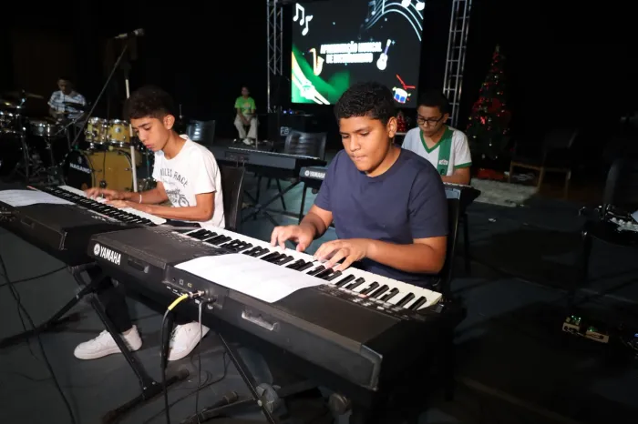 FCCM: Atividades anuais da Escola de Música encerram com apresentação de talentos e muita alegria