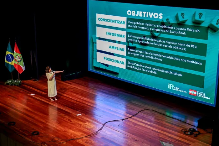 Governo do Estado lança campanha IR com Propósito para incentivar a manutenção de parte do Imposto de Renda em Santa Catarina