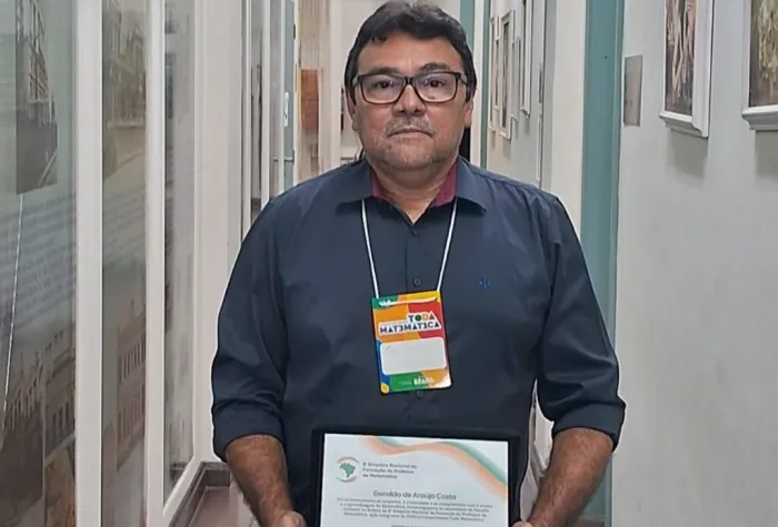 Professor da rede estadual conquista prêmio do MEC com trabalho inovador em Matemática