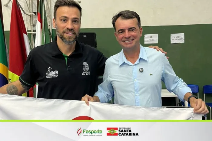 Rio do Sul foi oficializado como município sede dos Jogos Abertos de Santa Catarina de 2026