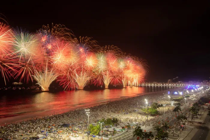 Expectativa que mais de um milhão de turistas passem o Réveillon 2025/2026 no Rio