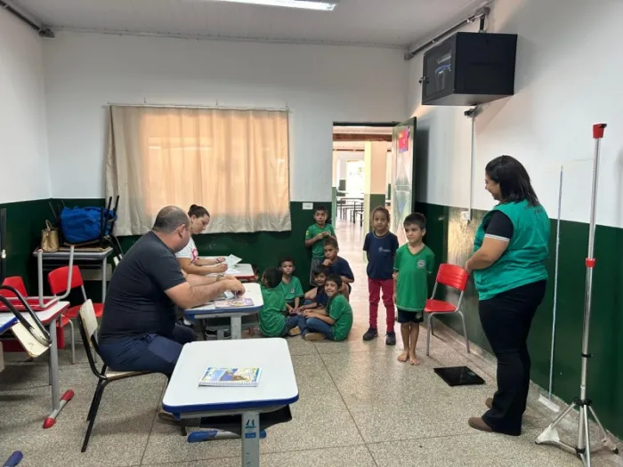 Programa Saúde na Escola leva cuidado integral a 80 alunos da zona rural de Brasilândia
