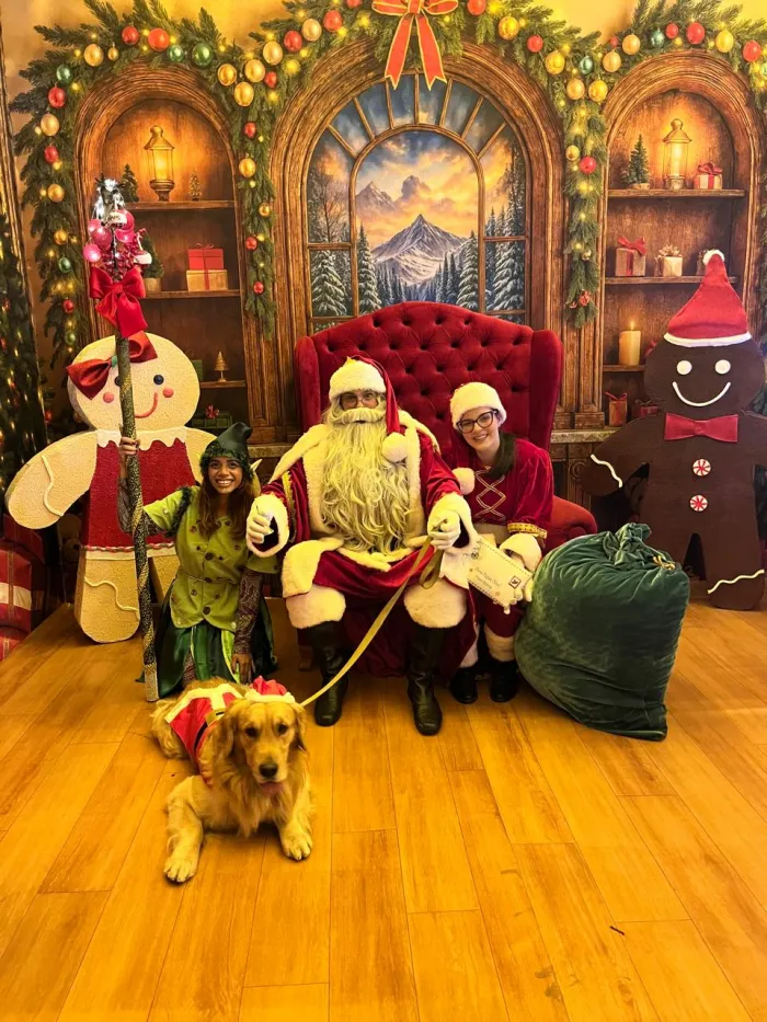 Casa do Papai Noel pode ser visitada aos sábados e domingos, no Parque Solon de Lucena