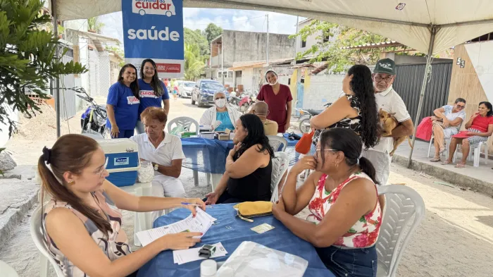 Caravana do Cuidar realiza mais de 300 atendimentos no Bairro das Indústrias