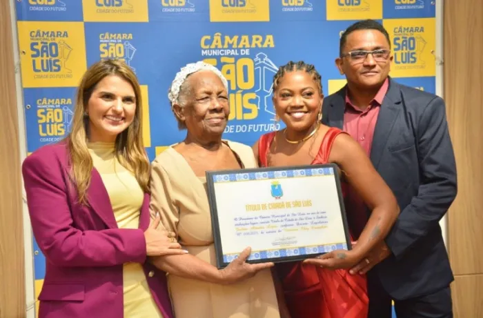 Câmara concede título de Cidadã Ludovicense à influenciadora Joelma Almeida Lopes