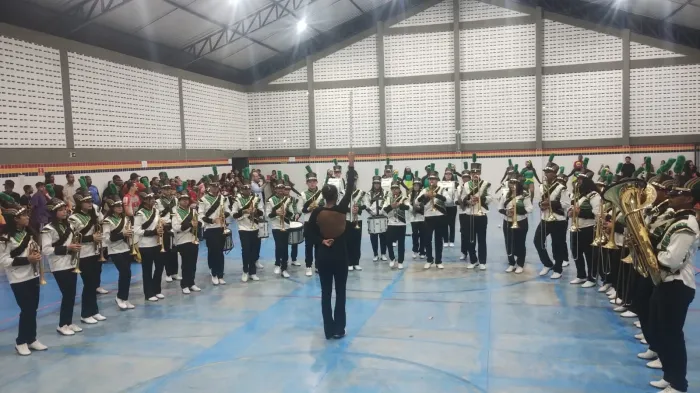 Alunos da Rede Municipal de João Pessoa participam de Mostra de Bandas Marciais