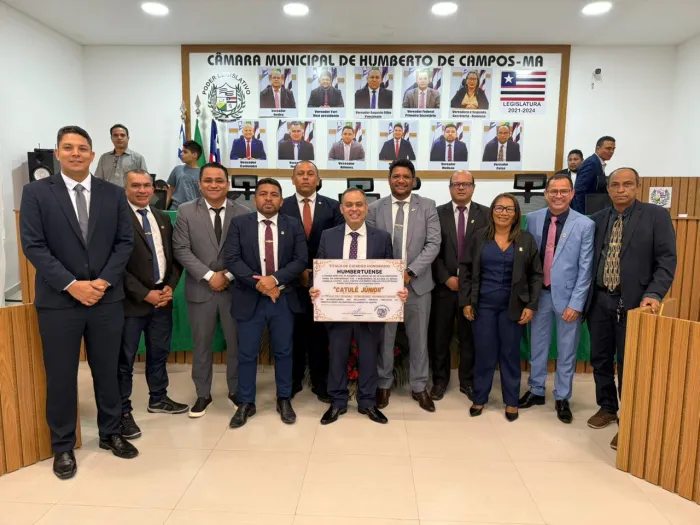 Deputado Catulé Júnior tem contribuição política reconhecida e recebe Título de Cidadão Humbertuense