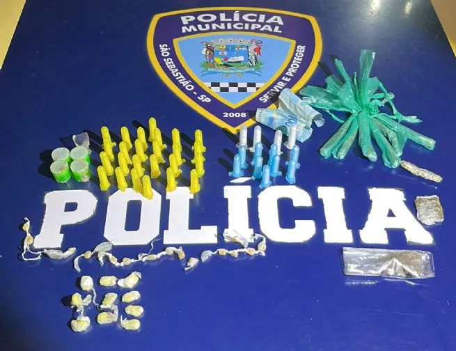 Ação preventiva da Polícia Municipal resulta em apreensão de drogas na Baleia Verde