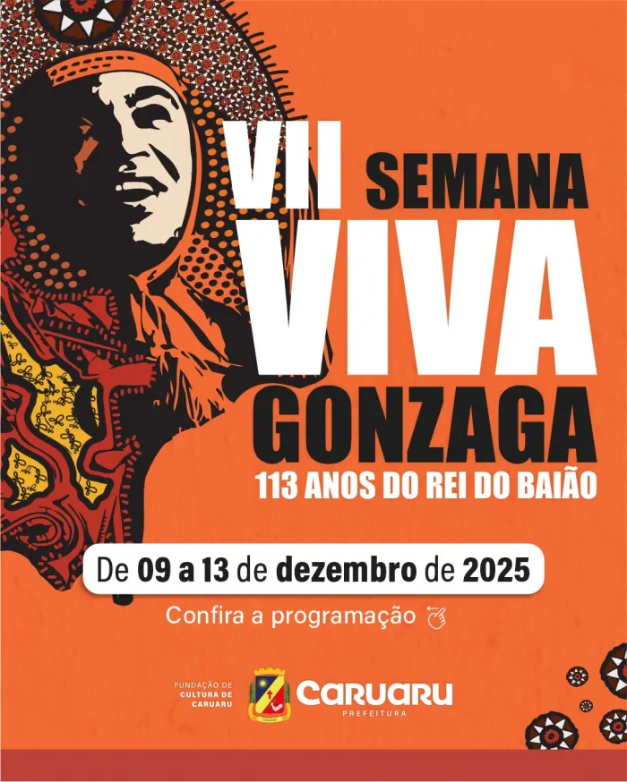 Caruaru realiza 7ª Semana Viva Gonzaga com inauguração de museu e da Calçada da Fama do Forró