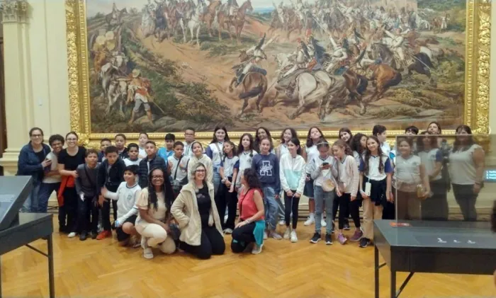 Alunos do 5º ano da Emeb Francisca Arruda Fernandes participam de viagem cultural a São Paulo