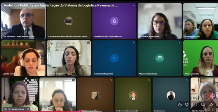 SÃO LUÍS – Audiência pública apresenta dados sobre logística reversa no MA