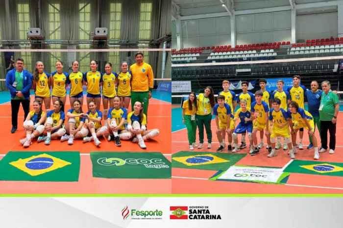 Equipes de Santa Catarina representam o estado em competições escolares internacionais