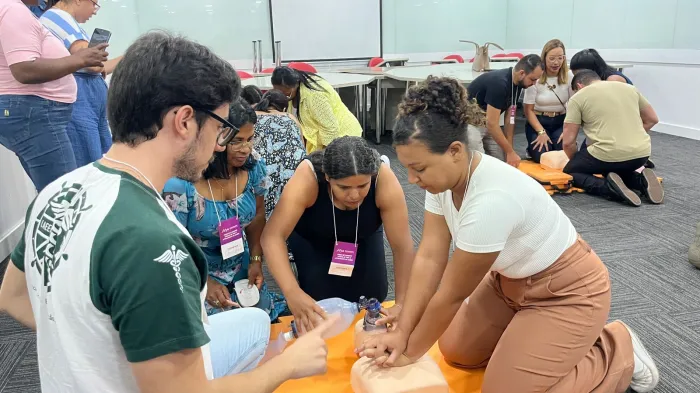 SMS promove capacitação em Suporte Básico de Vida e Letramento em Saúde para técnicos de enfermagem