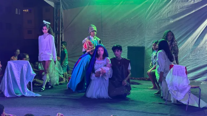 Moradores do Residencial Vista Alegre participam de Auto de Natal