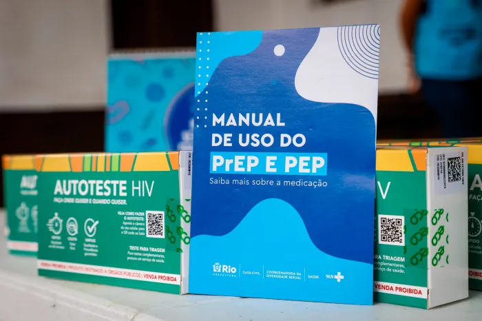 Serviço disponível pelo site minhasaude.rio facilita prescrição da profilaxia pré-exposição - Edu Kapps/SMS