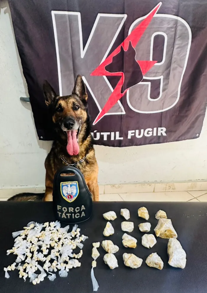 2º Batalhão apreende diversas pedras de crack em Nova Venécia