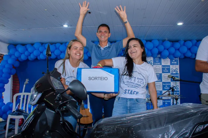 Prefeita participa de festa dos Agentes de Saúde e Endemias e celebra conquistas da categoria