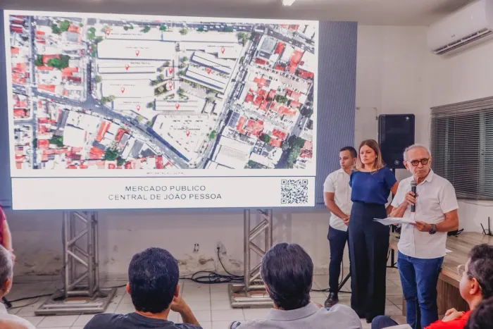 Cícero Lucena autoriza início das obras do novo Mercado Central, com previsão de edifício-garagem, áreas de convivência e bases da Prefeitura