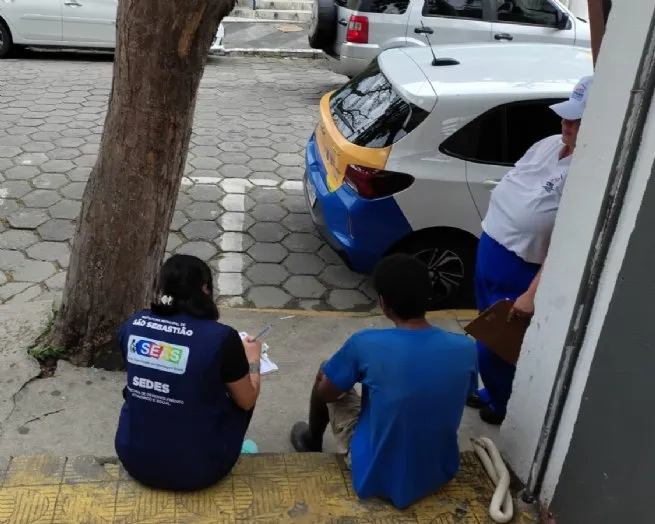 Prefeitura de São Sebastião intensifica ações de abordagem social especializada na região central