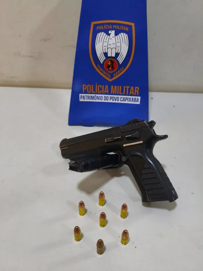 10º BPM APREENDE ARMAS DE FOGO EM GUARAPARI