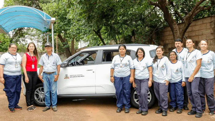 UBS Cidadania recebe carro novo para agentes de saúde