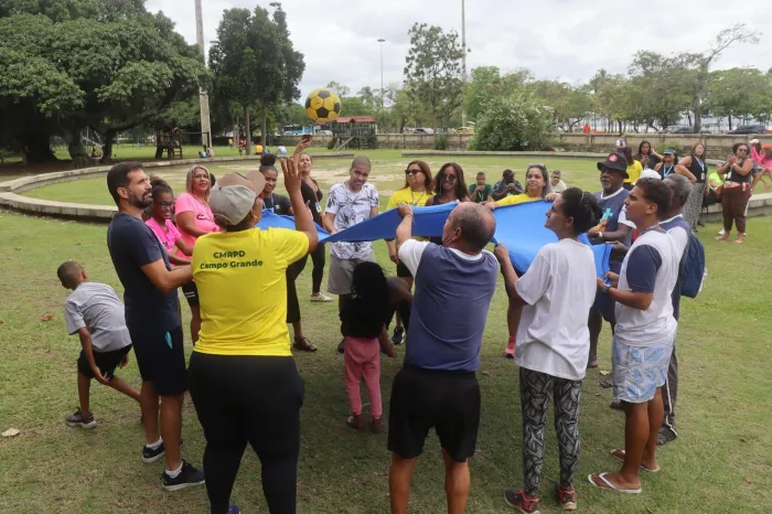 Secretaria da Pessoa com Deficiência inicia Colônia de Férias no Aterro do Flamengo