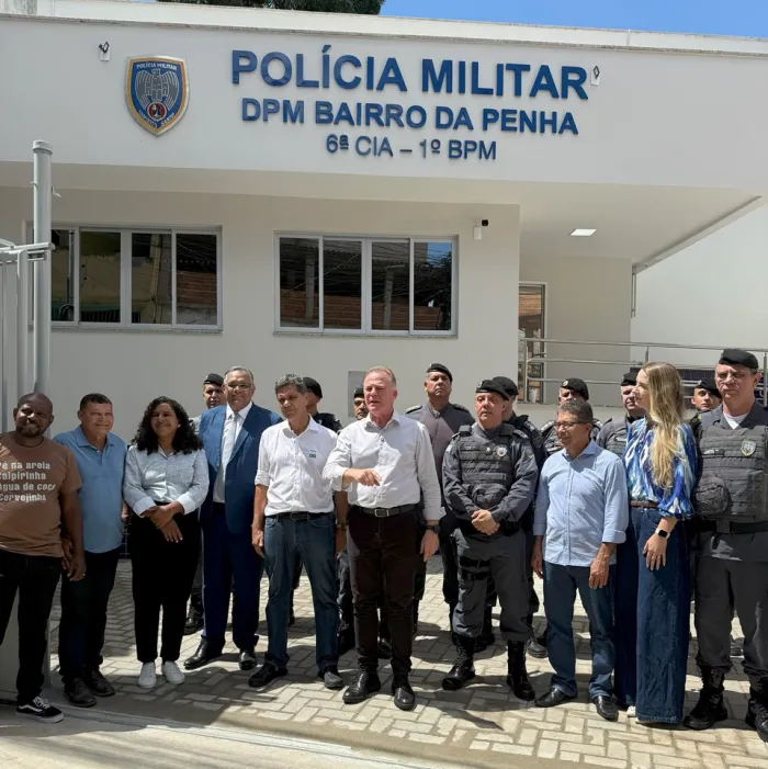 Governo do Estado inaugura novo prédio do DPM do Bairro da Penha