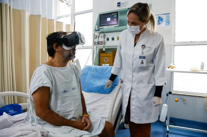 Realidade virtual impulsiona CER Leblon em unidade com saúde 4.0