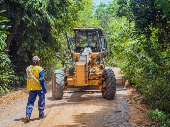Prefeitura dá continuidade às ações de melhoramento no Quingoma