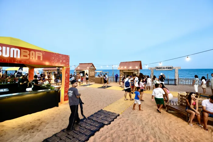 Visitantes e comerciantes elogiam ‘Cidade do Forró’, mais um atrativo do Festival Forró Verão em João Pessoa