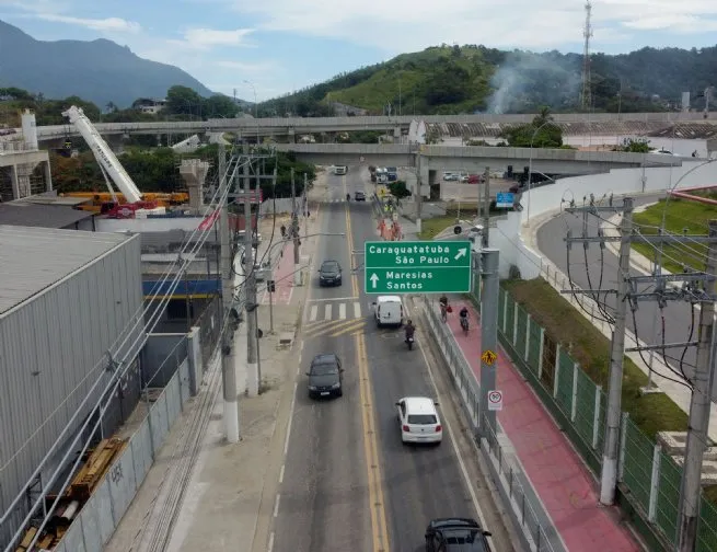 São Sebastião tem nova operação ‘Pare e Siga’ em função de obras no Contorno Sul