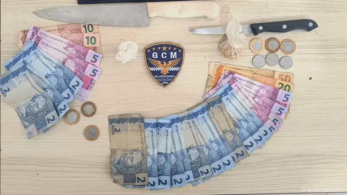 Menores são apreendidos pela GCM por tráfico de drogas na linha férrea